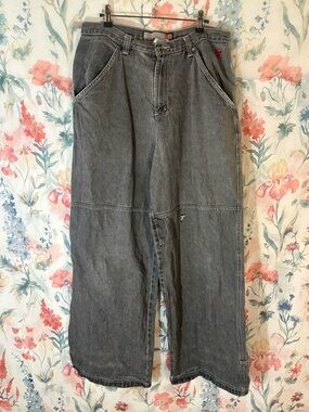 R2 Men Jeans Relaxed Fit Washed Black